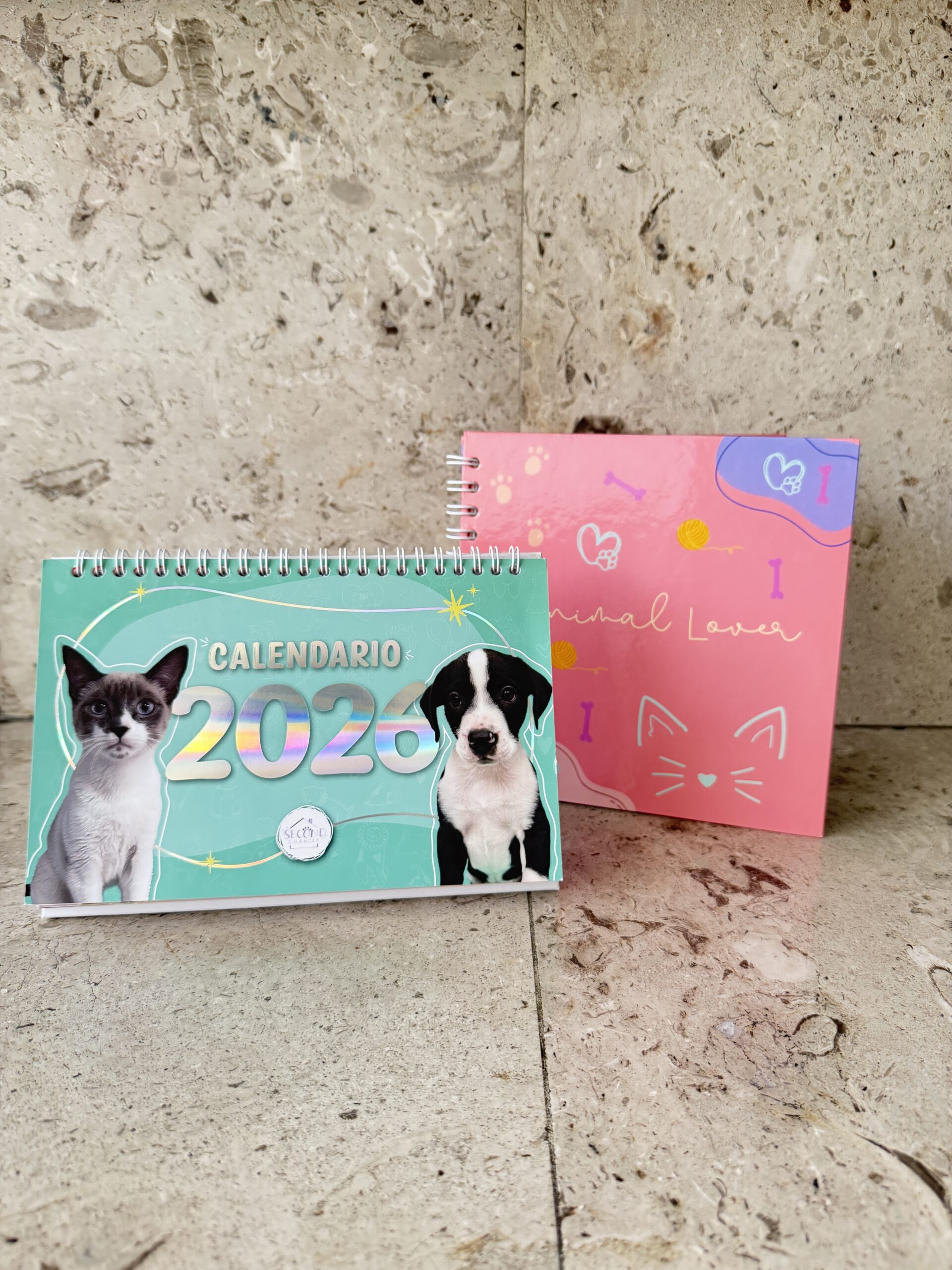 Calendario y cuaderno Animal Lover