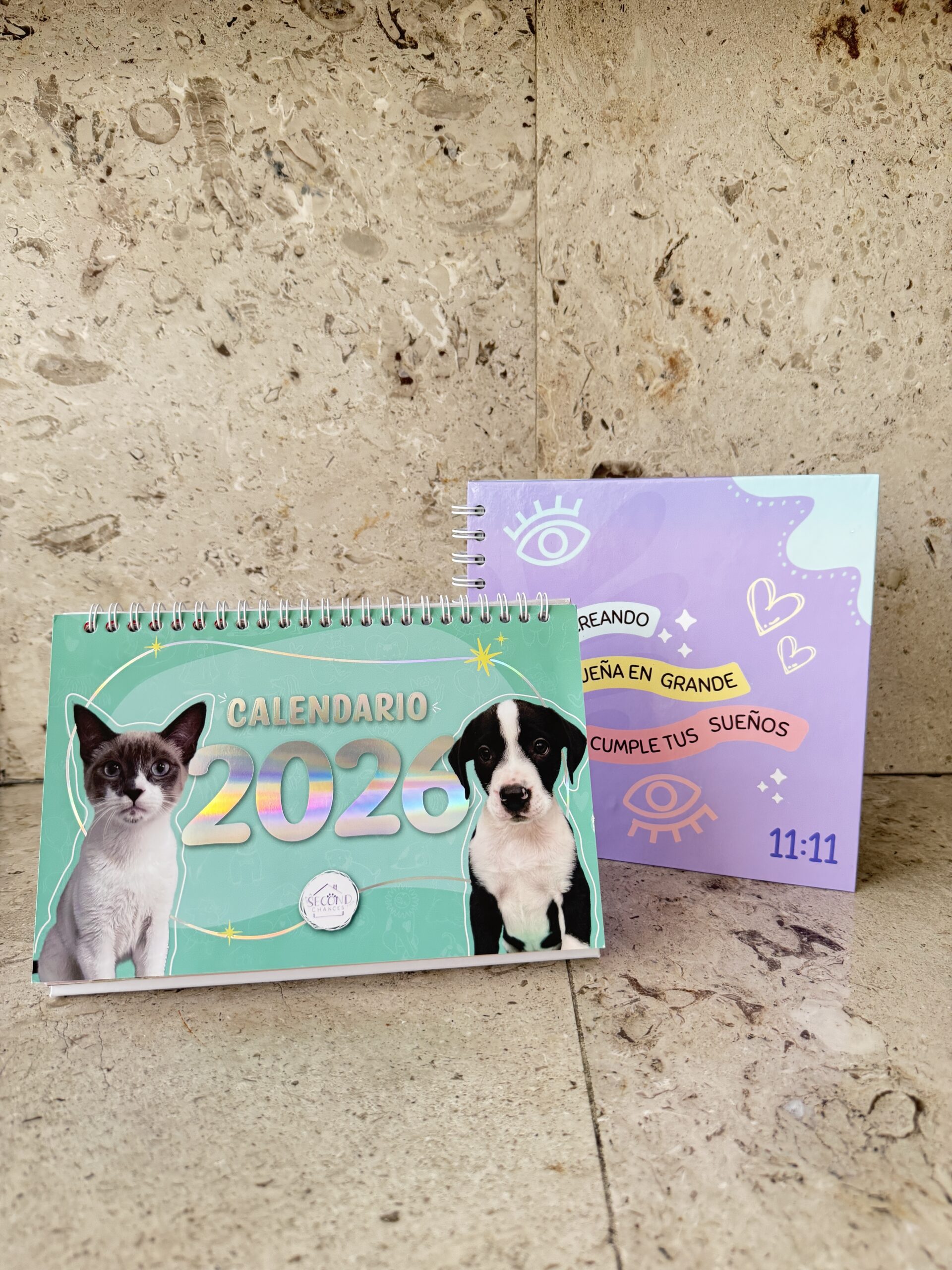 Calendario y Cuaderno Sueña en Grande