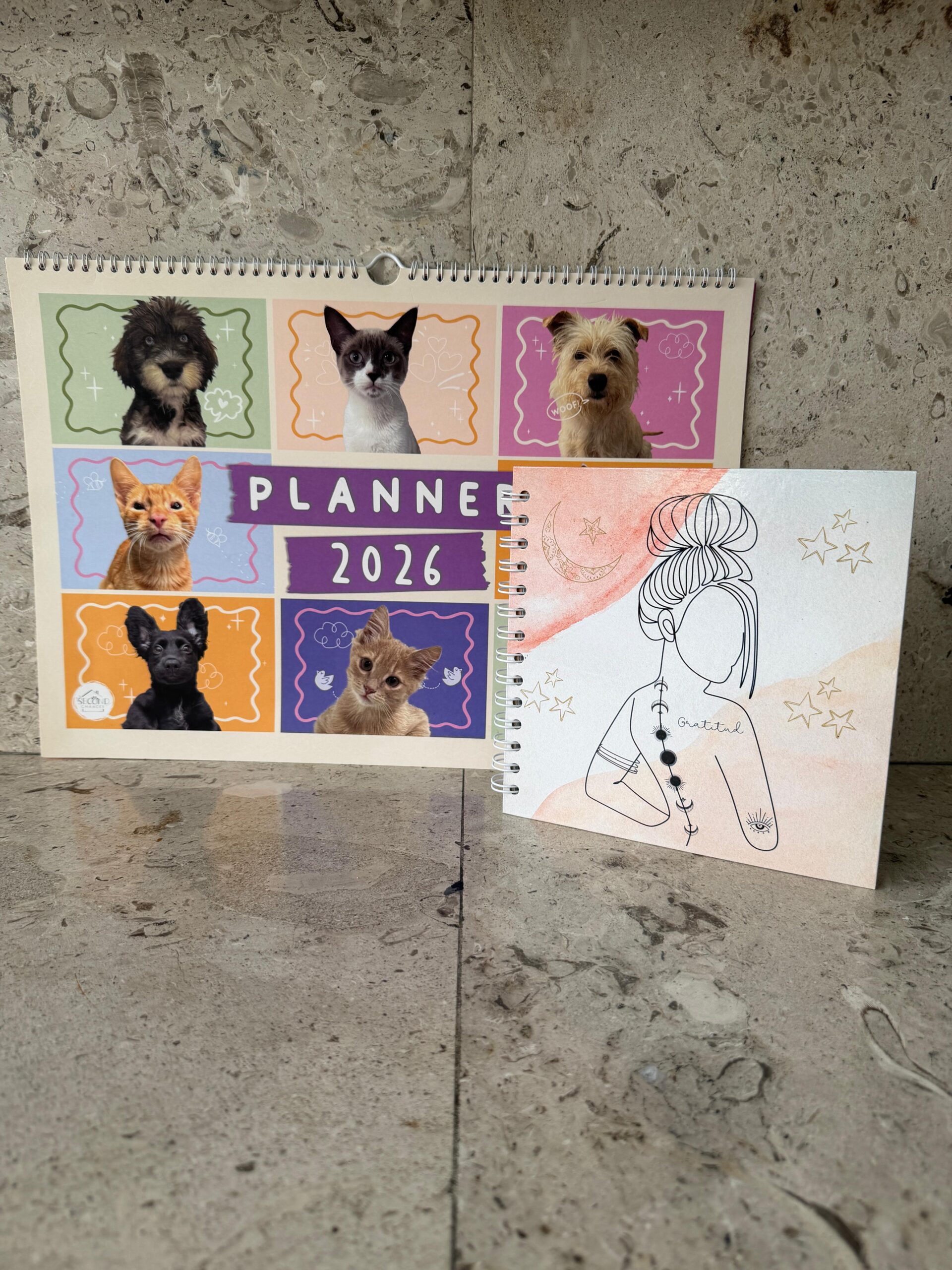 planeador con gratitud